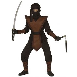 Image de Déguisement Jeune Ninja - Garçon - Garçon - Taille 8/10 ans (128 à 140 cm)