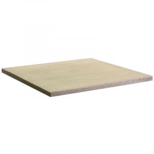 Plateau de table en résine pour extérieur rectangulaire naturel