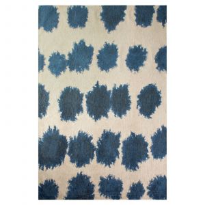 Image de Tapis Beneffito Paintball Bleu 240x340cm