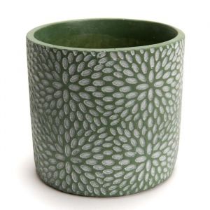 Amadeus Cache pot campagne vert grand mod&egrave;le