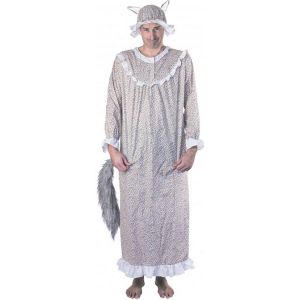 Ruedelafete D&eacute;guisement Loup Mamie grandes dents adulte
