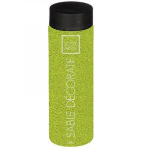 Image de Sable Déco "Tube" 1,5kg Vert Prix