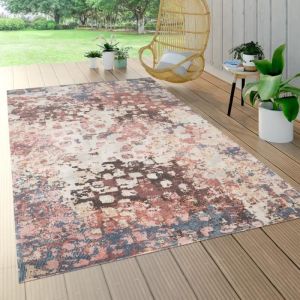Tapis Exterieur Vintage Beige 160 cm rond - Paco Home