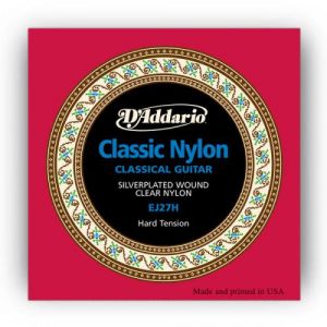 Image de D'Addario Cordes guitare classique Classic EJ27H Silverplated, Hard