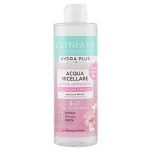 Clinians Hydra Plus - Acqua micellare attiva antistress 3 in 1