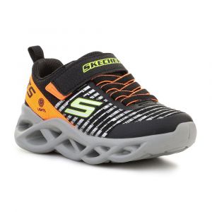 Skechers Chaussures lumineuses Sport lights avec logo Noir - Taille 33