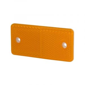 Hella Catadioptre rectangle orange 94x44mm à visser 8RA003326077