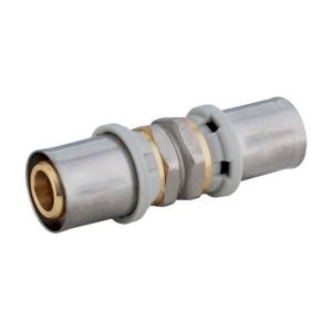 Arcanaute Raccord multicouche à sertir TH - Manchon égal Ø16x2,0