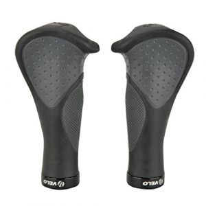 Fischer Anatomic Poignées de Guidon, ergonomiques vélo Noir Taille Unique