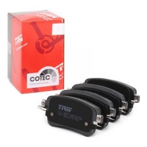 Trw Jeu de 4 plaquettes de frein GDB2166