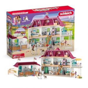 Schleich 42706 Grand centre équestre de Lakeside, dès 5 ans, HORSE CLUB - coffret, 179 pièces