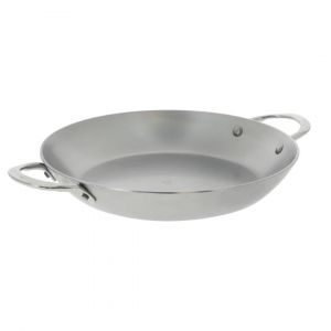 De Buyer Po&ecirc;le ronde acier 2 anses 28cm 5652.28