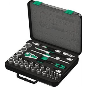 Wera Zyklop / 05003645001 Coffret clé à cliquet 1/2`` 8100 SC 2 37 pièces Import Allemagne - 05003645002