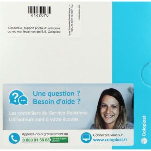 Image de Coloplast Sensura Mio Fit Click Support Convexe Profond 50mm/28-30mm 5 Unit&eacute;s