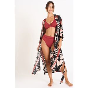 Livia Kimono de plage Tokyo Mesquida Agula Multicolore - Taille 1