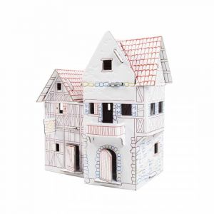 Maquette Boulangerie (coloriage 3D) - Umbum Maquette en carton - UM243-2