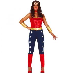 FIESTAS GUIRCA, S.L. D&eacute;guisement de Super Hero&iuml;ne Wonder pour Femme S