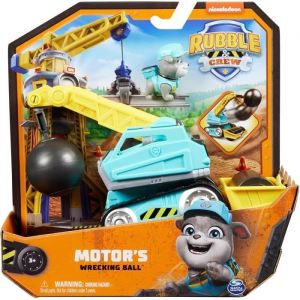 Spin Master Coffret Pat Patrouille Collection Ruben Et Compagnie - Molly + Camion Grue Et Rouleau - Set Figurine Et Véhicule + Carte Tigre