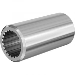 wiltec Manchon pour Arbre de transmission Arbre cannelé Type d 100 mm 1 3/8' 21 Dents 21 Rainures Tracteur