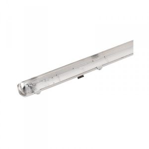 Vision-El Boitier Etanche Tube LED 1200mm x1 (Phase Neutre Meme Cote)