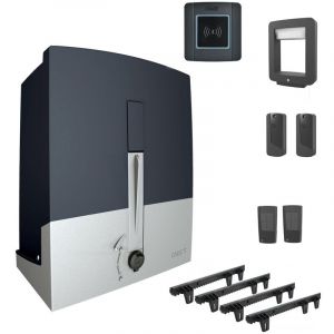 Image de Came Kit motorisation portail coulissant avec t&eacute;l&eacute;commande, commande bluetooth et cr&eacute;maill&egrave;re - {couleurs}