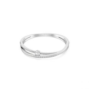 Swarovski Bracelet Femme Hyperbola 5691226 Métal rhodié Oxyde de Zirconium