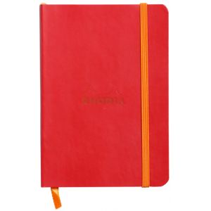 Image de Rhodia 117313C Rhodiarama coquelicot  - Carnet souple format 10,5 x 14,8 cm 144 pages ligné