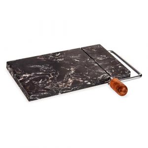 San Ignacio Planche &agrave; d&eacute;couper en marbre Noir Collection Kinvara