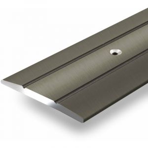 Barre de seuil Firm K132 Forme: C Largeur: 36 mm Longueur: 100 cm Pr&eacute;-perc&eacute; Champagne