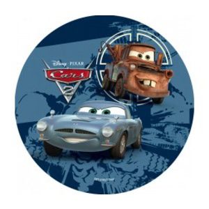 Modecor Disque azyme Finn et Martin Cars 21 cm