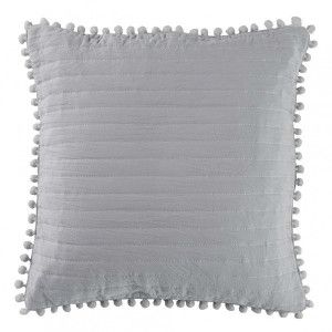 Housse de coussin (45 cm) Dorinette Gris