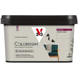 V33 Peinture multi-supports Colorissim Souffle gris Velours 2L