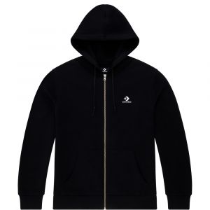 Converse Sweat-shirt EMB FZ HOODIE BB - Couleur S - Taille Noir