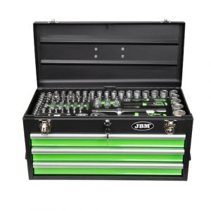 Ludi 54261 REFIAL BO&Icirc;TE EN M&Eacute;TAL AVEC OUTILS 143 PI&Egrave;CES SATIN&Eacute;ES