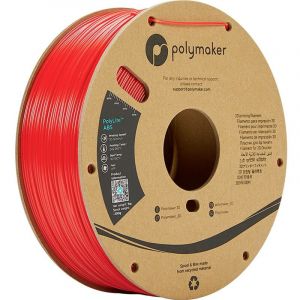 Polymaker PE01004 PolyLite Filament ABS inodore 1.75 mm 1000 g rouge 1 pc(s)
