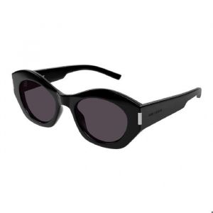 Image de Saint laurent Femme SL 639 001 Lunettes de soleil Ac&eacute;tate Noir Noir G&eacute;om&eacute;trique Normale