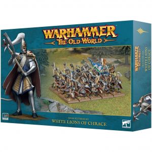 Games Workshop Figurine Warhammer ToW - Royaumes des Hauts Elfes : Lions Blancs de Chrace (x20)