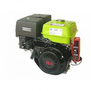 Varan Motors	 92582 Moteur essence 9,6kW 13 PS 389cc + D&eacute;marrage Electrique - Noir Motors