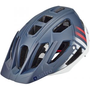 Image de Uvex Quatro CC Casque, bleu/blanc 56-61cm Casques VTT