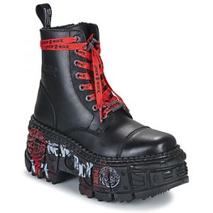 Image de New rock Boots M-WALL126CCT-C1 - Couleur 37,38,39,40,41,42,43,44 - Taille Noir