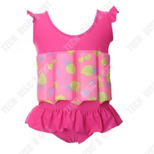 Td Maillot De Bain Flottant Pour Enfants Taille L Longueur 45cm Confortable Et Flexible Couleur Inaltérable Convient Aux Filles