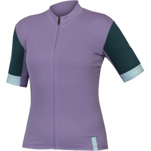 Endura Women's FS260 SS Cycling Jersey SS23 - Violet} - XS}, Violet}
