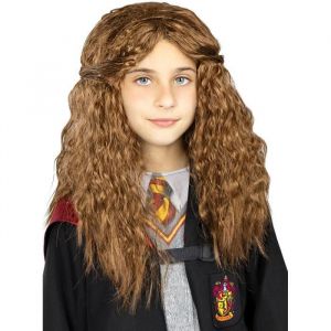 Perruque Hermione Granger pour fille - FUNIDELIA - Accessoire pour déguisement Halloween et carnaval