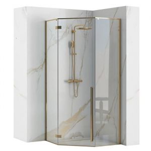 Réa CABINE DE DOUCHE DIAMOND GOLD 90x90