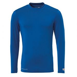 Uhlsport Baselayer Distinction - Maillot &agrave; manches longue - Homme - Bleu (Azur) - Taille: L