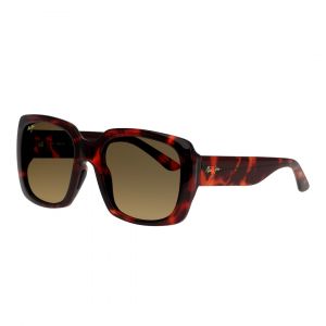 Maui jim 863 Two Steps Lunettes de Soleil Femme - Rectangle Ecaille - Verres Polarisés