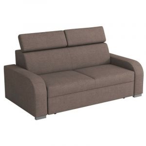 Canapé Columbus A105, Crown 4, 170x100x85cm, Tapisserie, Pieds: Plastique, Bois