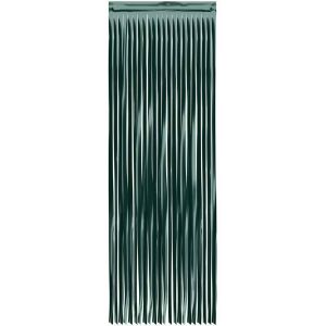 Ruedelafete Rideau Lam&eacute; vert &eacute;meraude mat