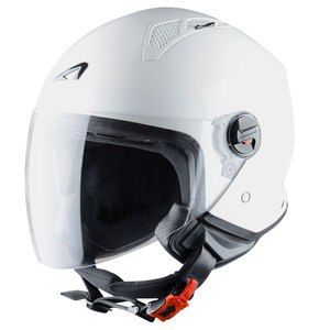 Image de Astone Casque Jet Minijet Monocolor blanc gloss - M