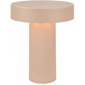 BRILONER - Lampe de table sans fil, variateur tactile progressif, fonction m&eacute;moire, ip44, c&acirc;ble usb-c, batterie rempla&ccedil;able, de chevet sans fil, salon &agrave; poser, 16 x 20 cm, beige